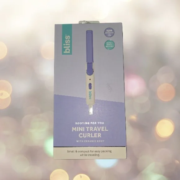 Bliss Mini Travel Curler with Ceramic Barrel - Picture 2 of 3